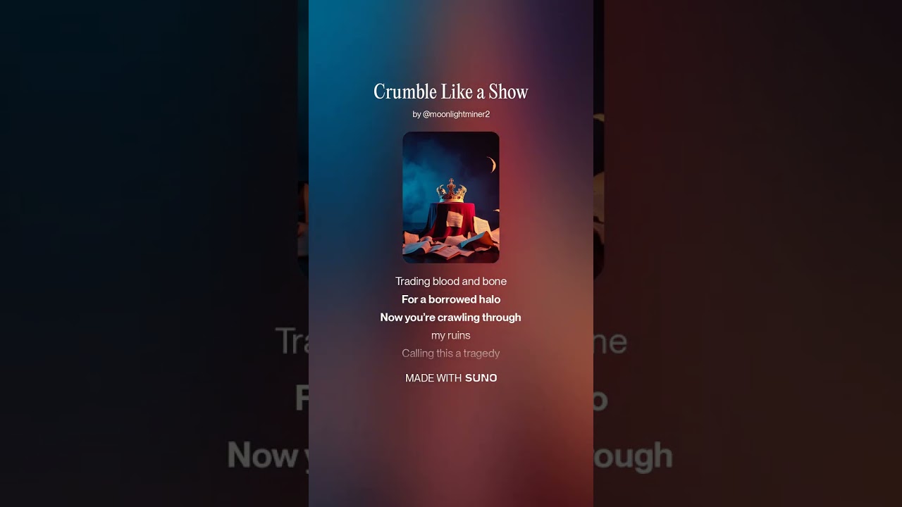Crumble Like A Show