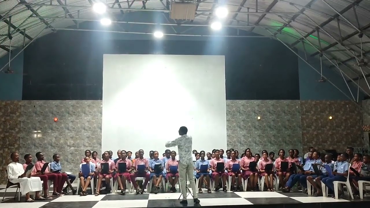 CRY OUT AND SHOUT - TEDA Student Choir (A Rehearsal) || Directed by Christian Dike 