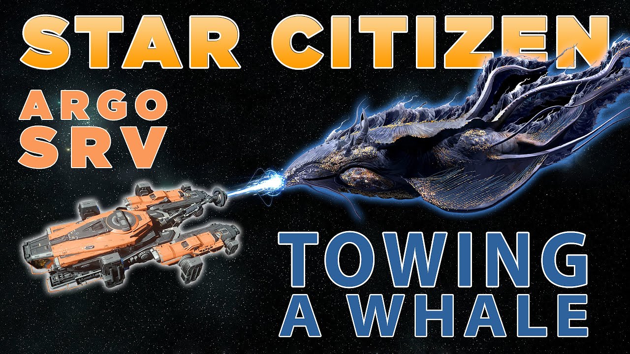 I Used An ARGO SRV To Catch A SPACE WHALE In Star Citizen