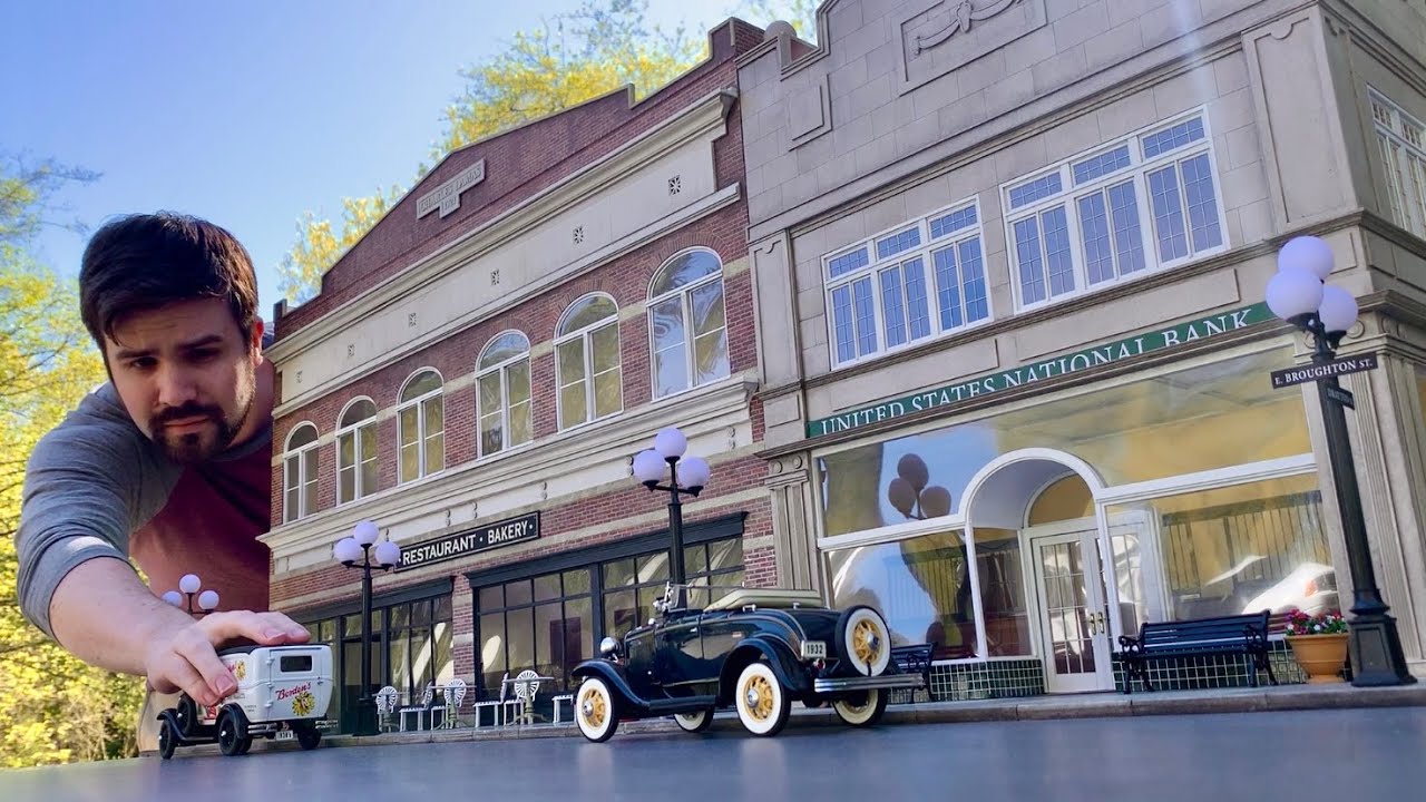 Building the ULTIMATE Vintage City Street DIORAMA - REALISTIC Miniature Model Scenery