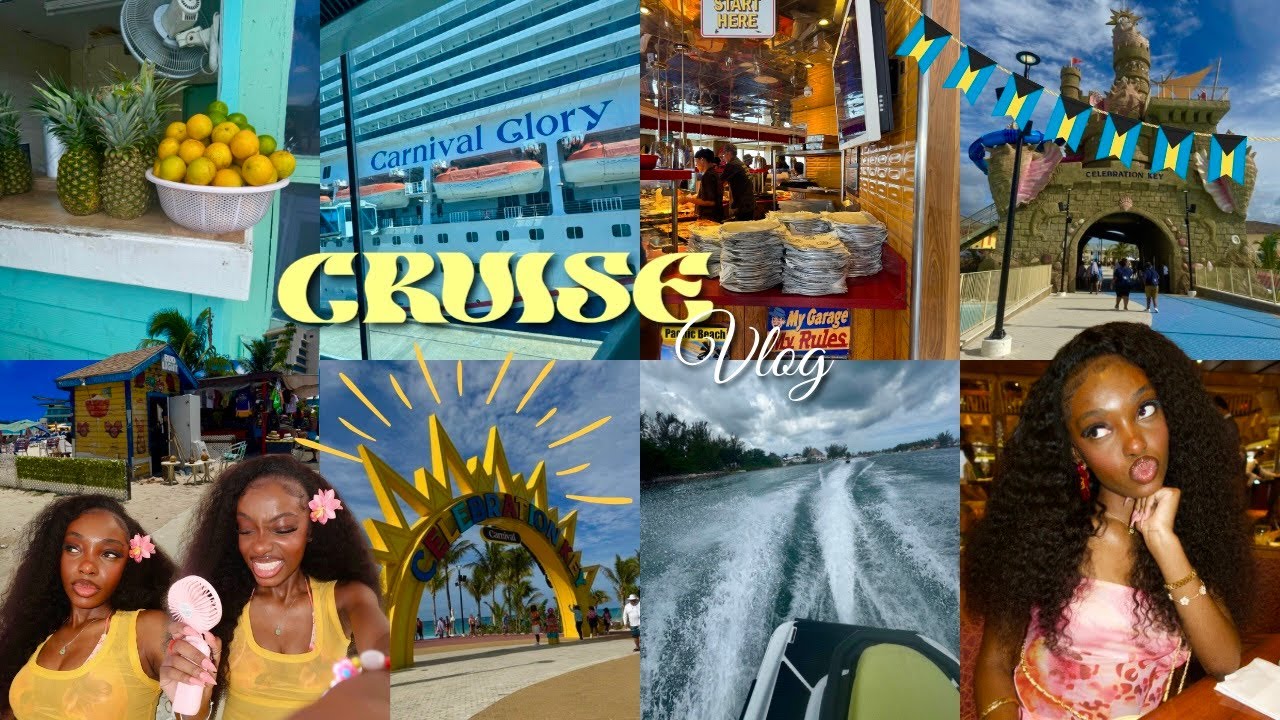 CRUISE VLOG 🫧  | Bahamas🌴 , celebration keys ☀️, jet skiing..new private island......
