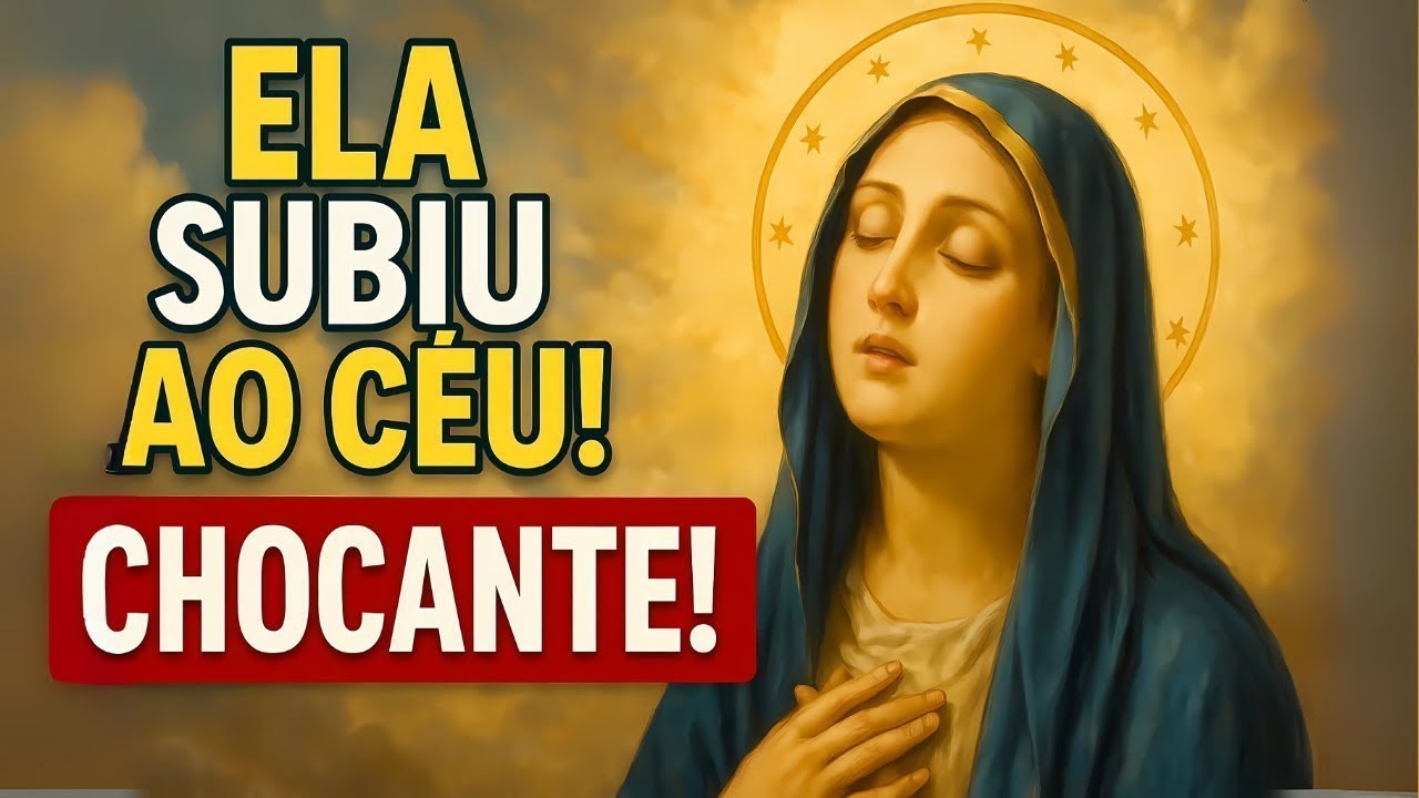A VERDADE sobre a ASSUNÇÃO de MARIA:  Ela NÃO MORREU e o CÉU se ABRIU!