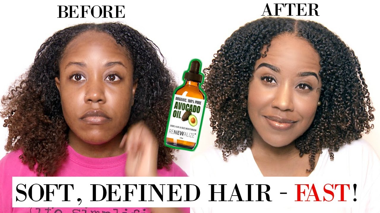 ONE PRODUCT - DIY Hot Oil Treatment For Dry, Frizzy Natural Hair