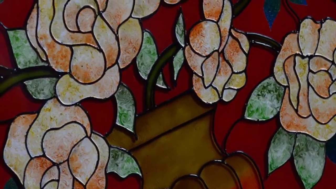 Glass painting ideas by Craftsman India