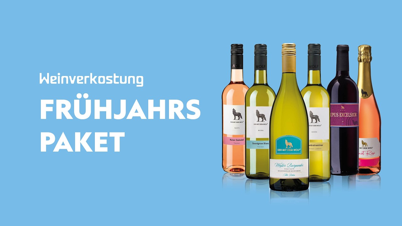 Weinverkostung Frühjahrspaket