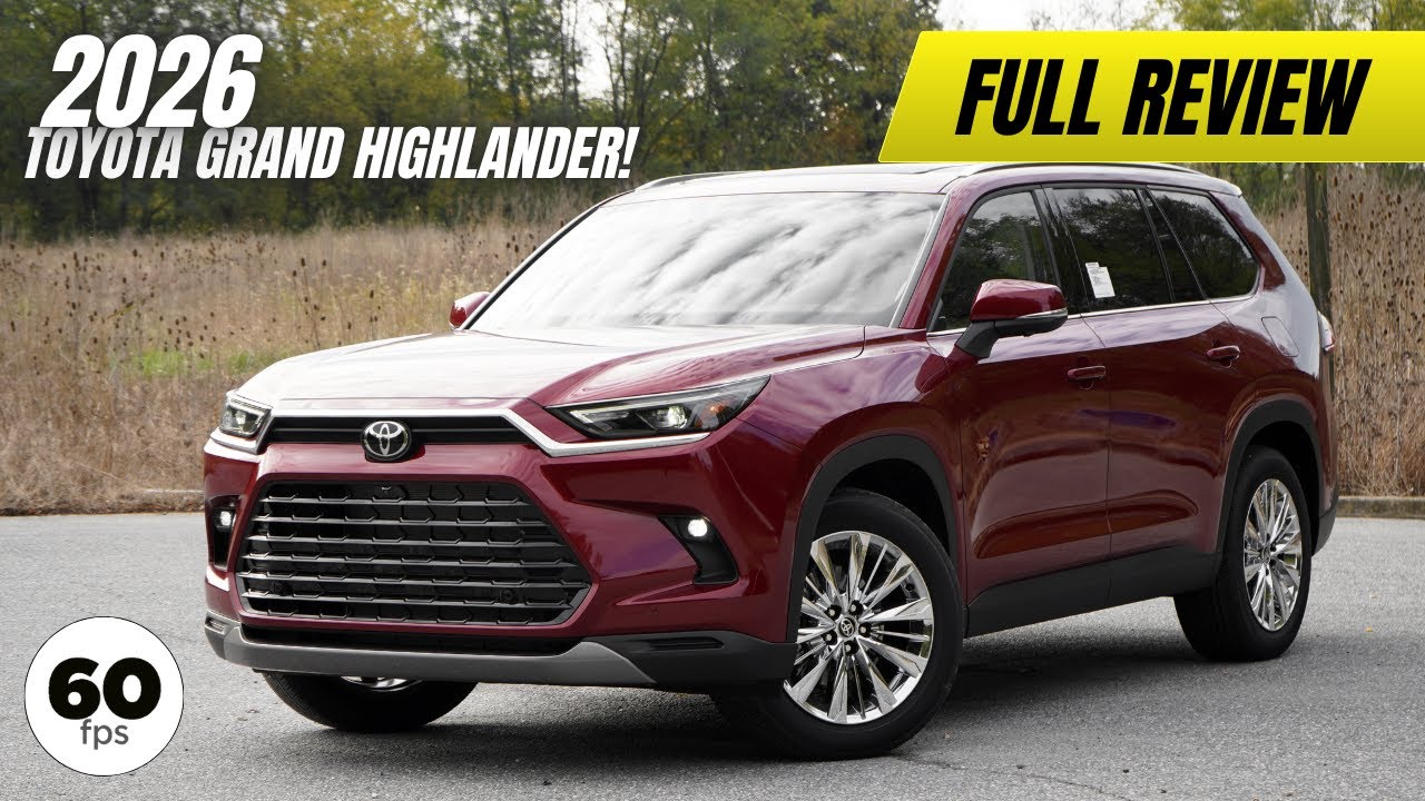 Обзор Toyota Grand Highlander 2026 года | ЛУЧШИЙ ВНЕДОРОЖНИК СРЕДНЕГО РАЗМЕРА!!!