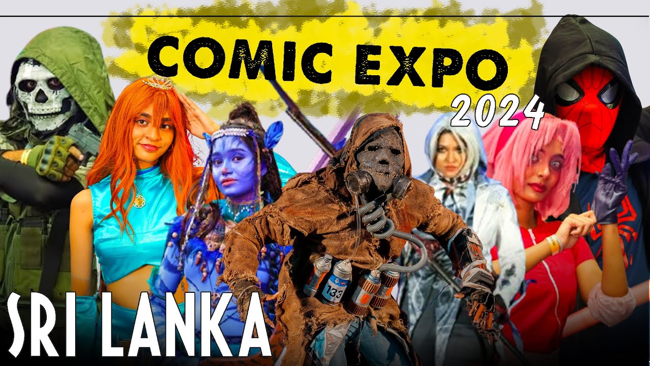 Lanka Comic & Play Expo 2024 බලන්න ගියා  @UDNiko    @chamusdiary    | Comic Expo | Comic Con 2024