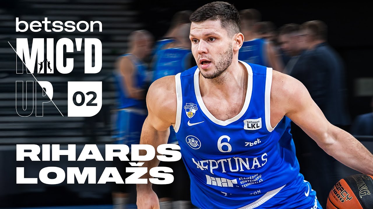 Betsson Mic’d Up“: R. Lomažs – replikos komandos draugams, varžovams ir teisėjams