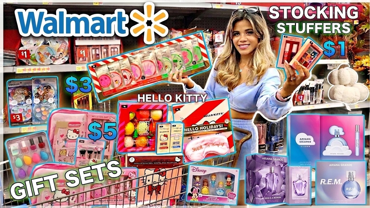 Walmart Already Has These Holiday Gift Sets?! (Run, Don&rsquo;t Walk!) 🏃&zwj;♀️Girly Shopping Spree NO BUDGET
