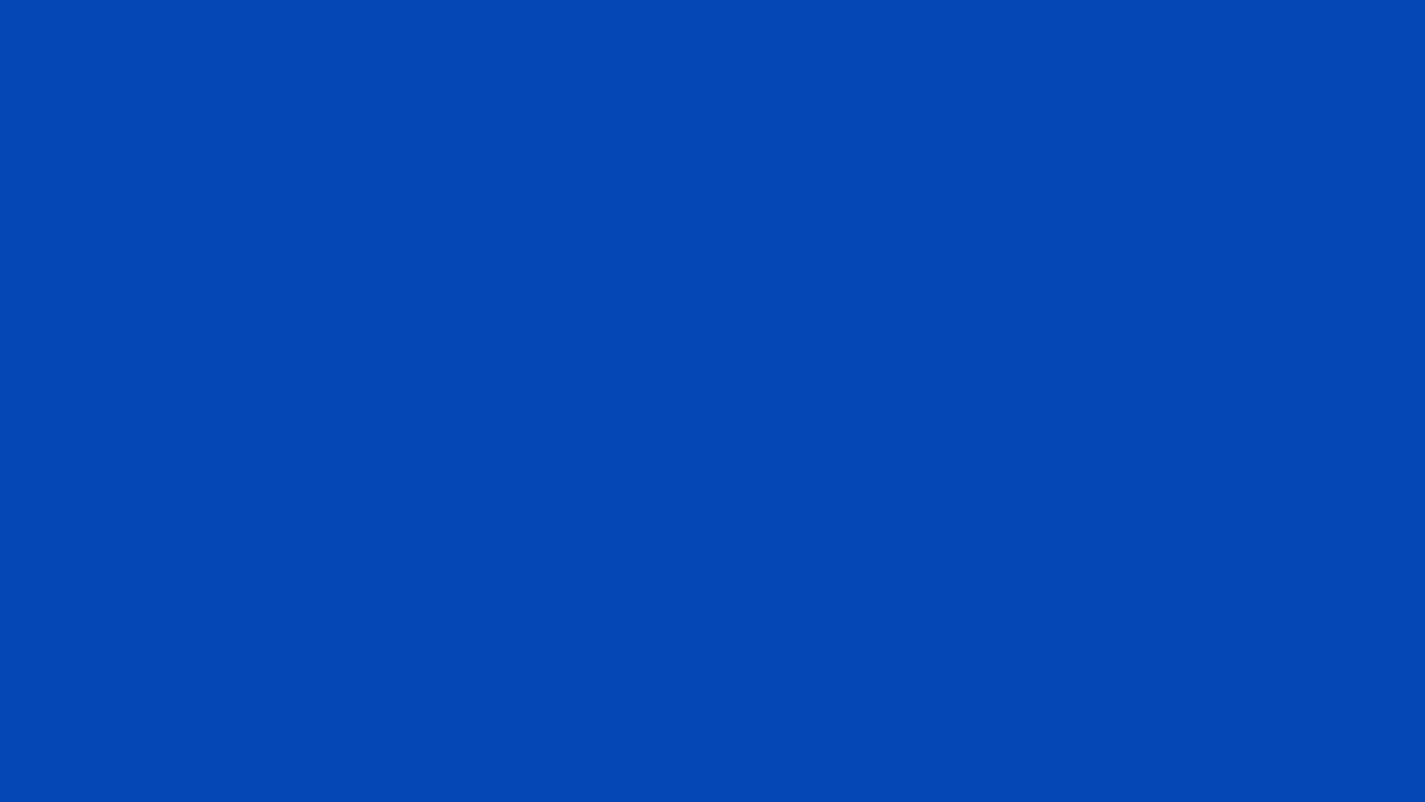 5 Hours of Blank Blue Screen in HD