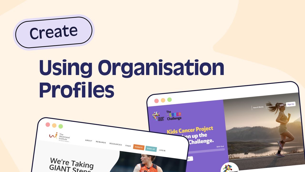 Using Organisation Profiles to create new and exciting partnership opportunities.