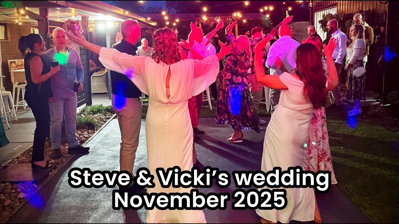 Steve & Vicki's wedding. DJ gig montage video. With Mr Mojo DJ Entertainment, Melbourne.