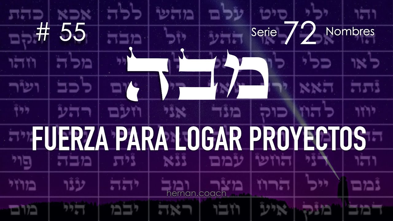 55. Mem Bet He FUERZA PARA LOGRAR METAS | Kabbalah Meditativa 72 Nombres de Dios