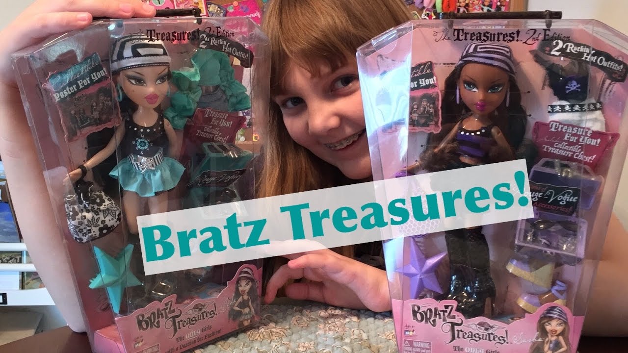 2005 Bratz Treasures 2nd Edition Jade & Sasha Dolls – Unboxing & Review