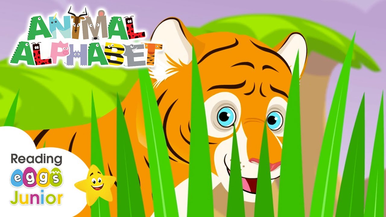 Animal Alphabet 🔤 Letter T – Tigers and Toucans 🐯 Learning Letters