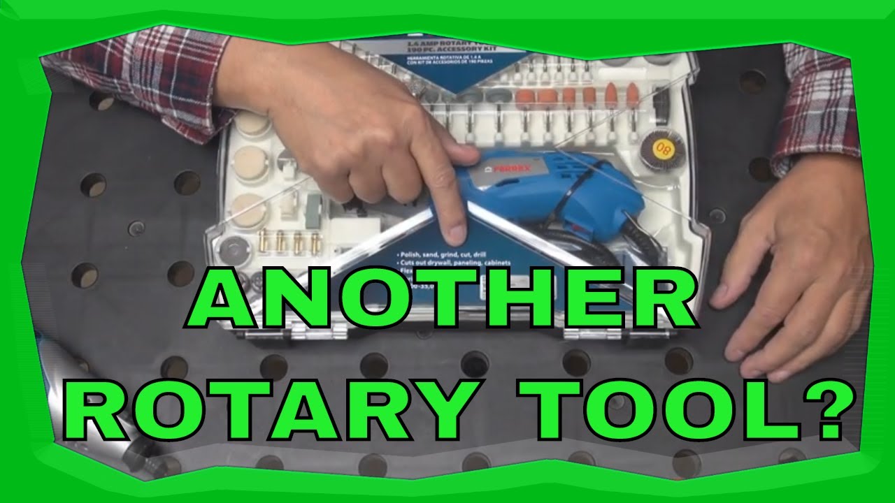 Review Ferrex Rotary Tool Sold By Aldi Dremel