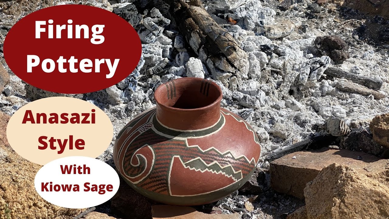 Anasazi Style Pottery Firing