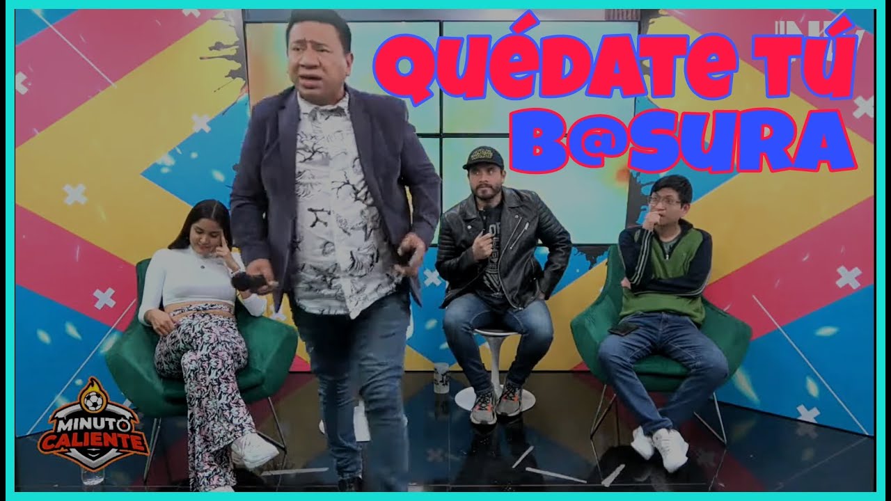 Silvio Valencia se Basurea con Productor NN y se va de Minuto Caliente