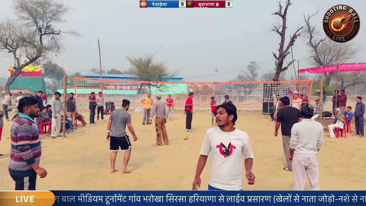 जय पीर बाबा जोहड़ी वाले के मेले के उपलक्ष्य पर तीसरा शूटिंग बाल मीडियम टूर्नामेंट गांव भरोखा सिरसा