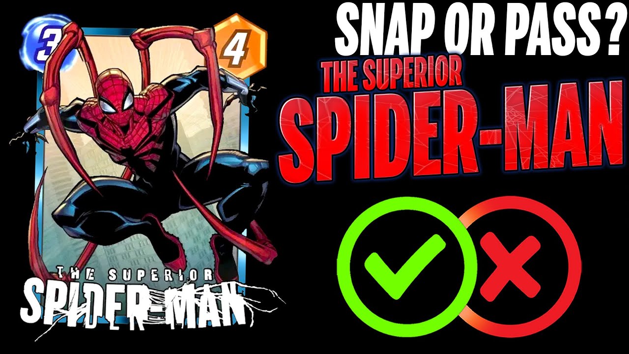 СУПЕРЧЕЛОВЕК-ПАУК 🕷️ Детали и механика | Snap or Pass | Marvel Snap