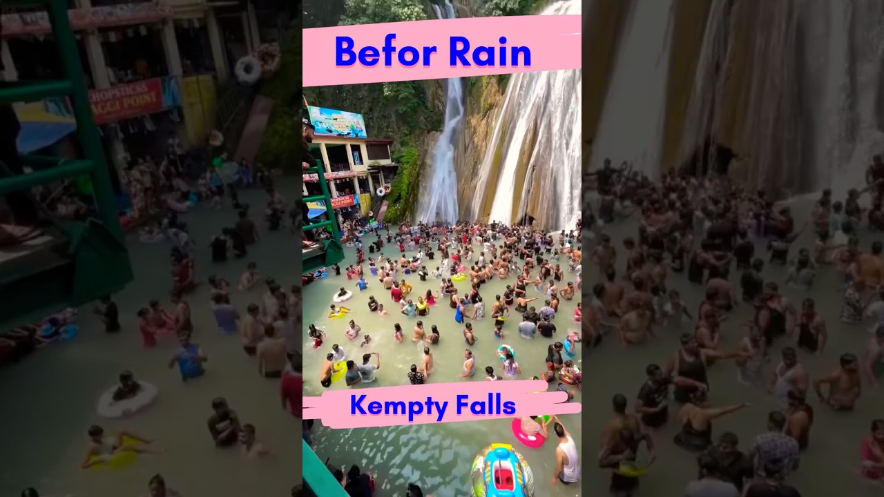 KEMPTY FALLS ⛈️🏞️| Massoorie | Dehradun #uttarakhand #monsoon