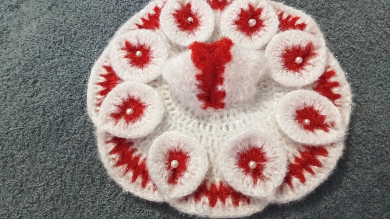 🤔How to make winter crochet dress for laddu gopal ji ll कान्हा जी की सर्दियो की ऊनी पोशाक बनाईये 🌺🧿🤗