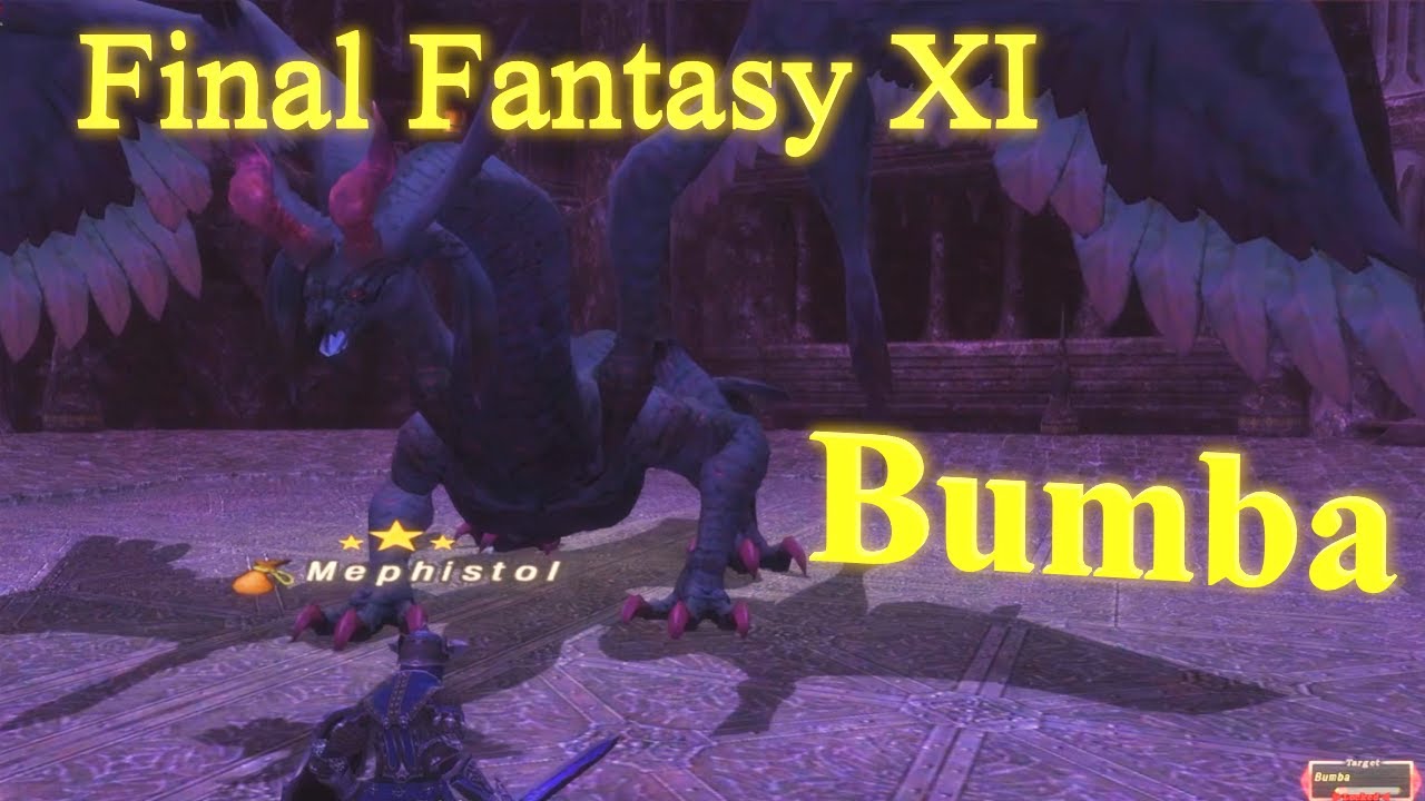 FFXI Warrior Defeats a Bumba Atonement 4 Odyssey