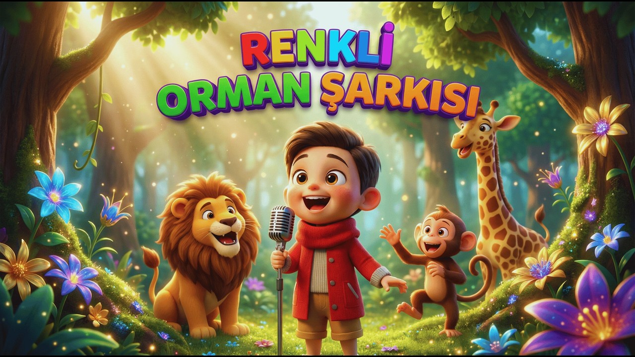 Sevimli Orman Dostları ve Ege 🌳🐾 | Eğitici Çocuk Şarkısı