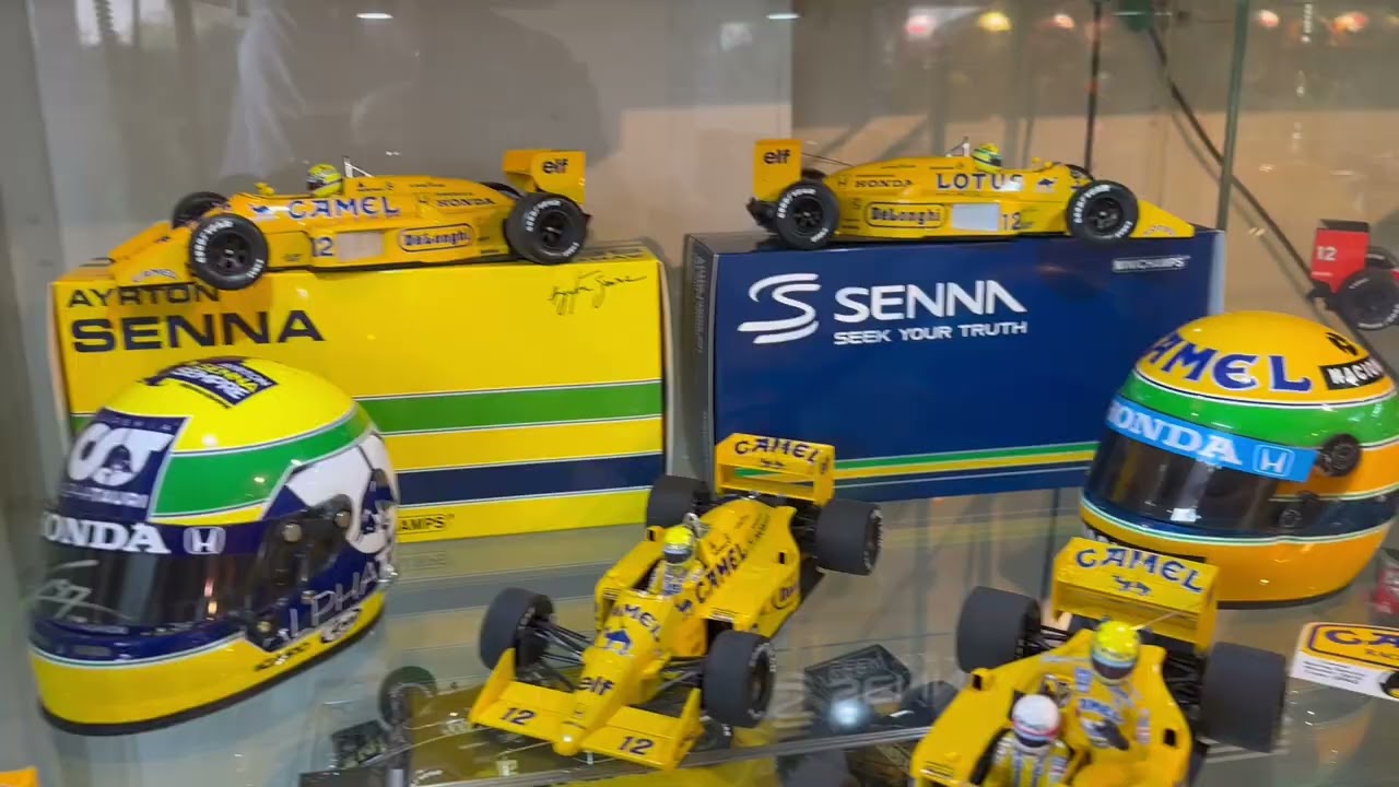 Diecast f1 AYRTON senna 1/18 minichamps