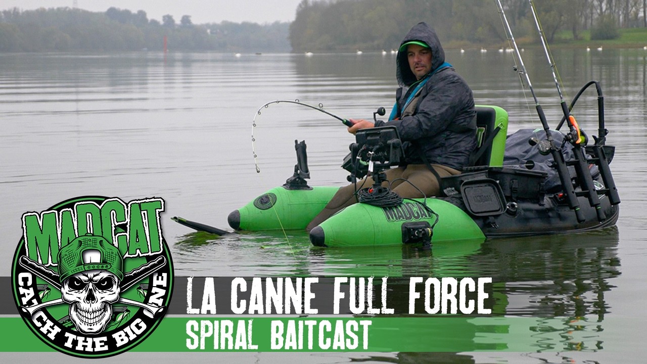 Canne casting MADAT FULL FORCE SPIRAL BAITCAST