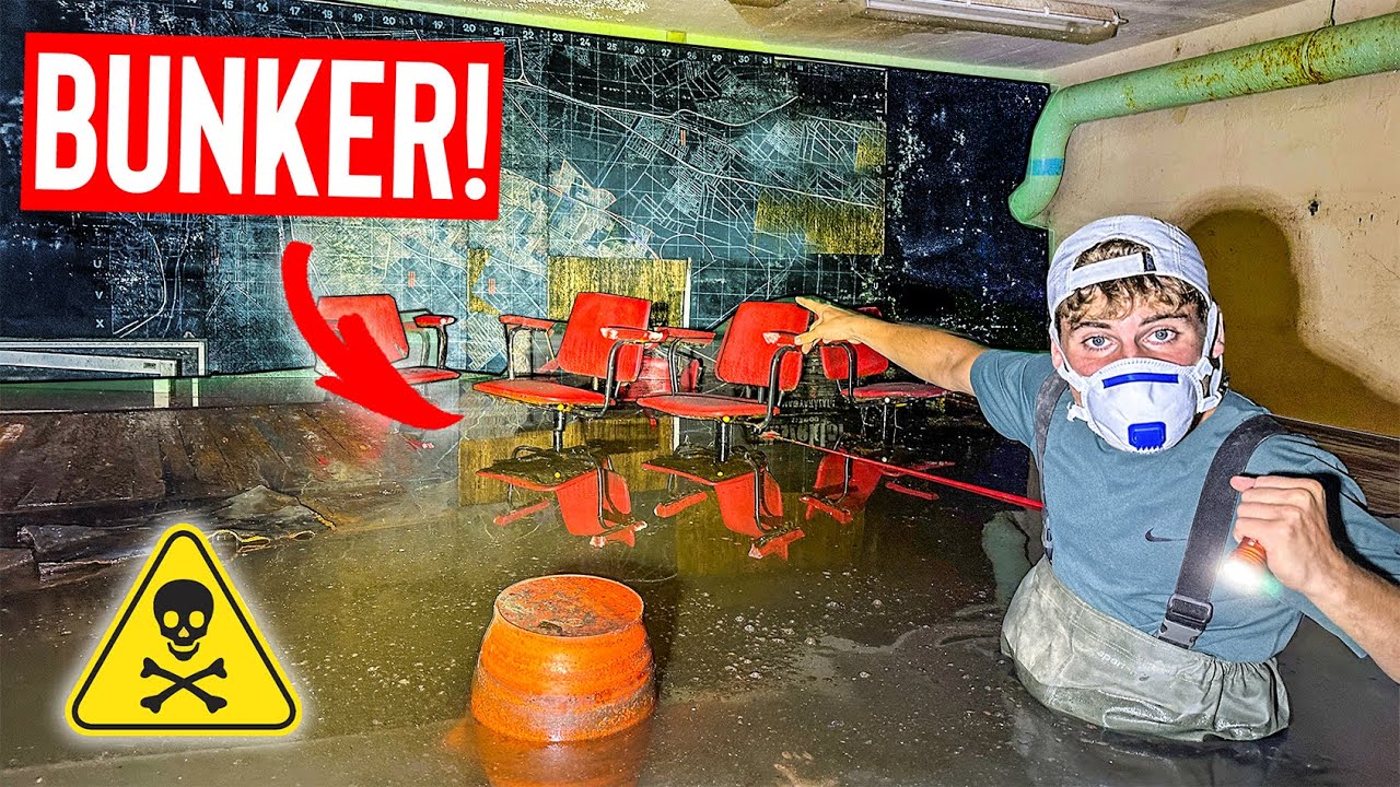 Rückkehr in VERSUNKENEN ATOM-BUNKER☢️! | Riesige MILITÄRKARTE gefunden