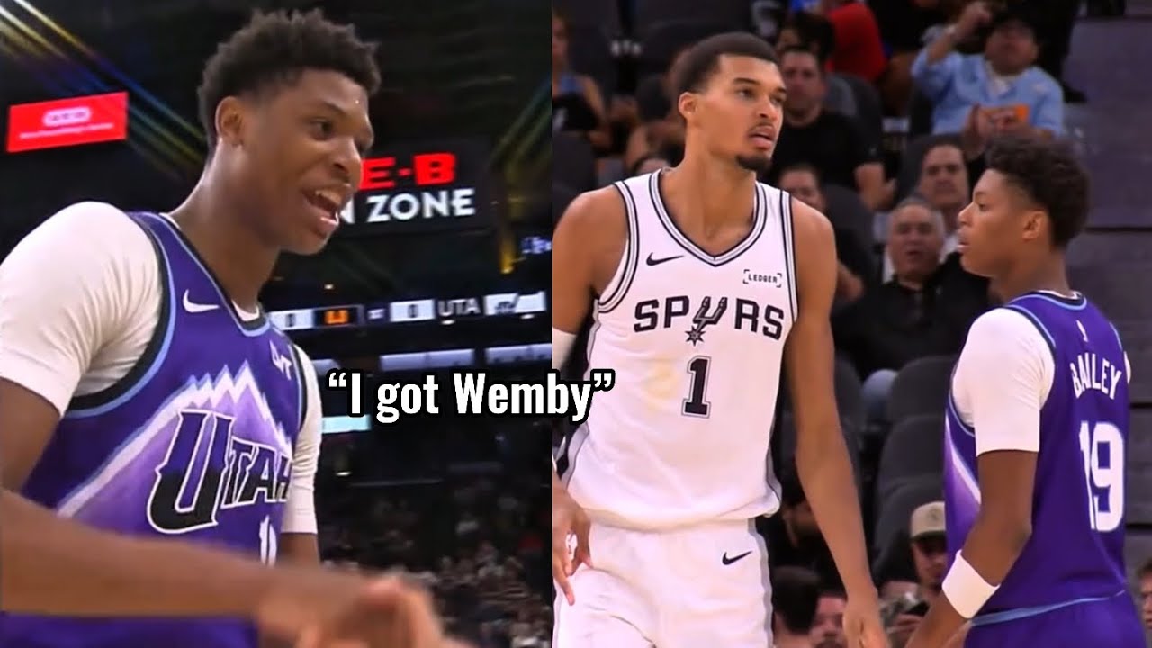 Ace Bailey Was Looking Like A Baby Kevin Durant vs. Wemby 🔥
