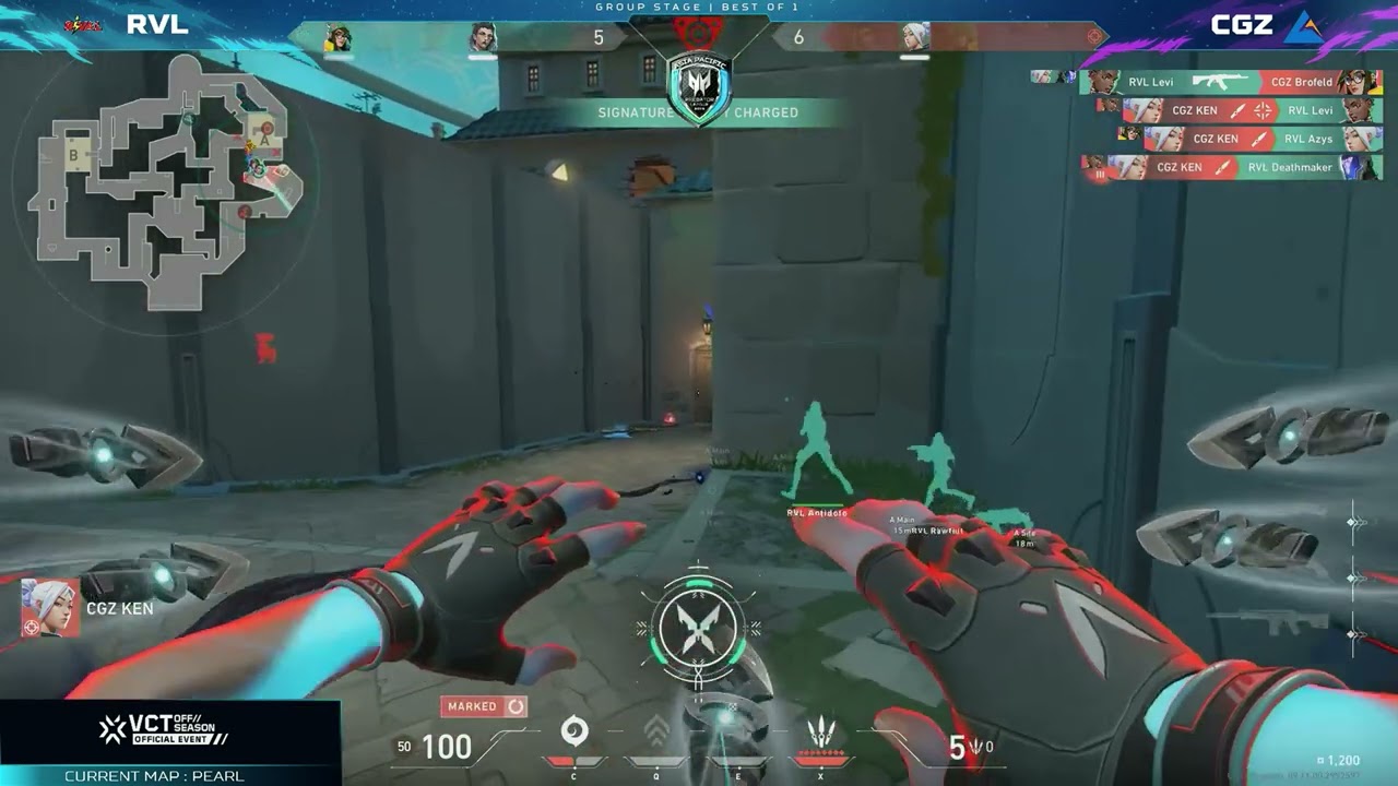 CGZ Ken's 1v5 ACE CLUTCH against RVL | Predator League Asia-Pacific 2025 |