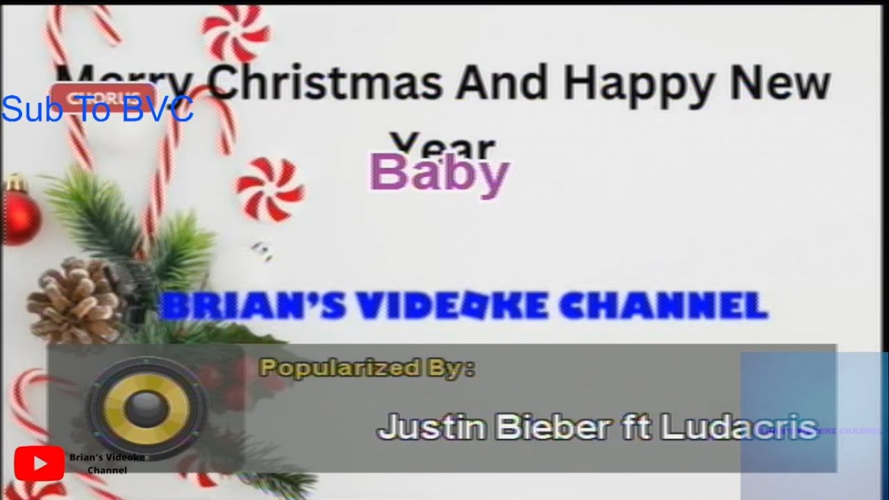 Baby- Justin Bieber Ft. Ludacris (Karaoke)