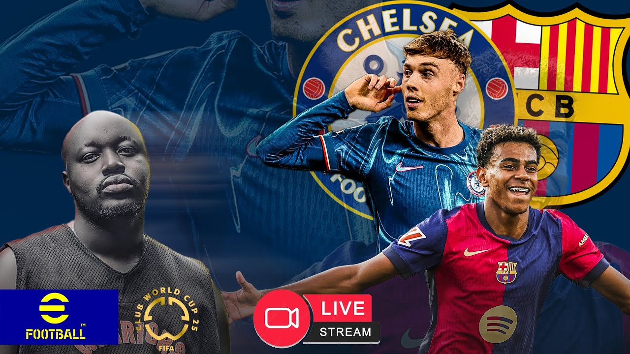 #gameplay #fcbarcelona Vs #chelsea | #efootball   FIFA Club World Cup Final