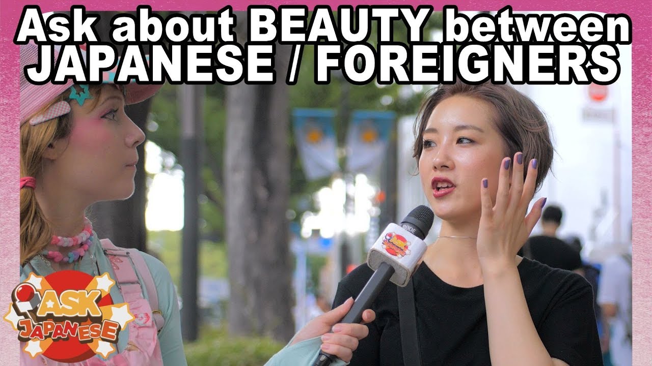 Japanese vs Western BEAUTIES ｜ HAIR and MAKEUP differences in Japan.