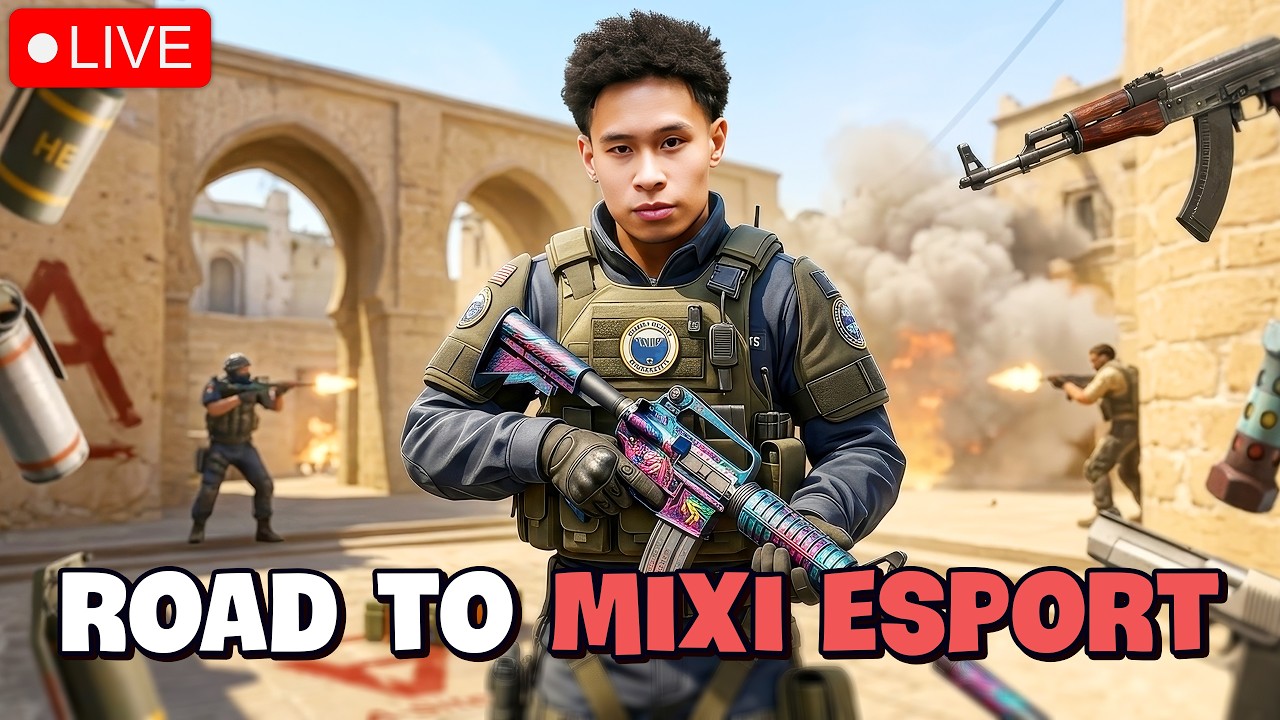TẬP TYMM THI ĐẤU MIXI ESPORTS CS2 GO GO