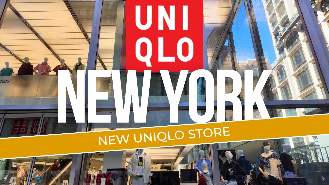 Внутри нового магазина UNIQLO в Нью-Йорке