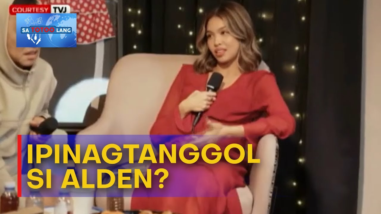 Maine Mendoza, ipinagtanggol si Alden Richards? | Sa Totoo Lang
