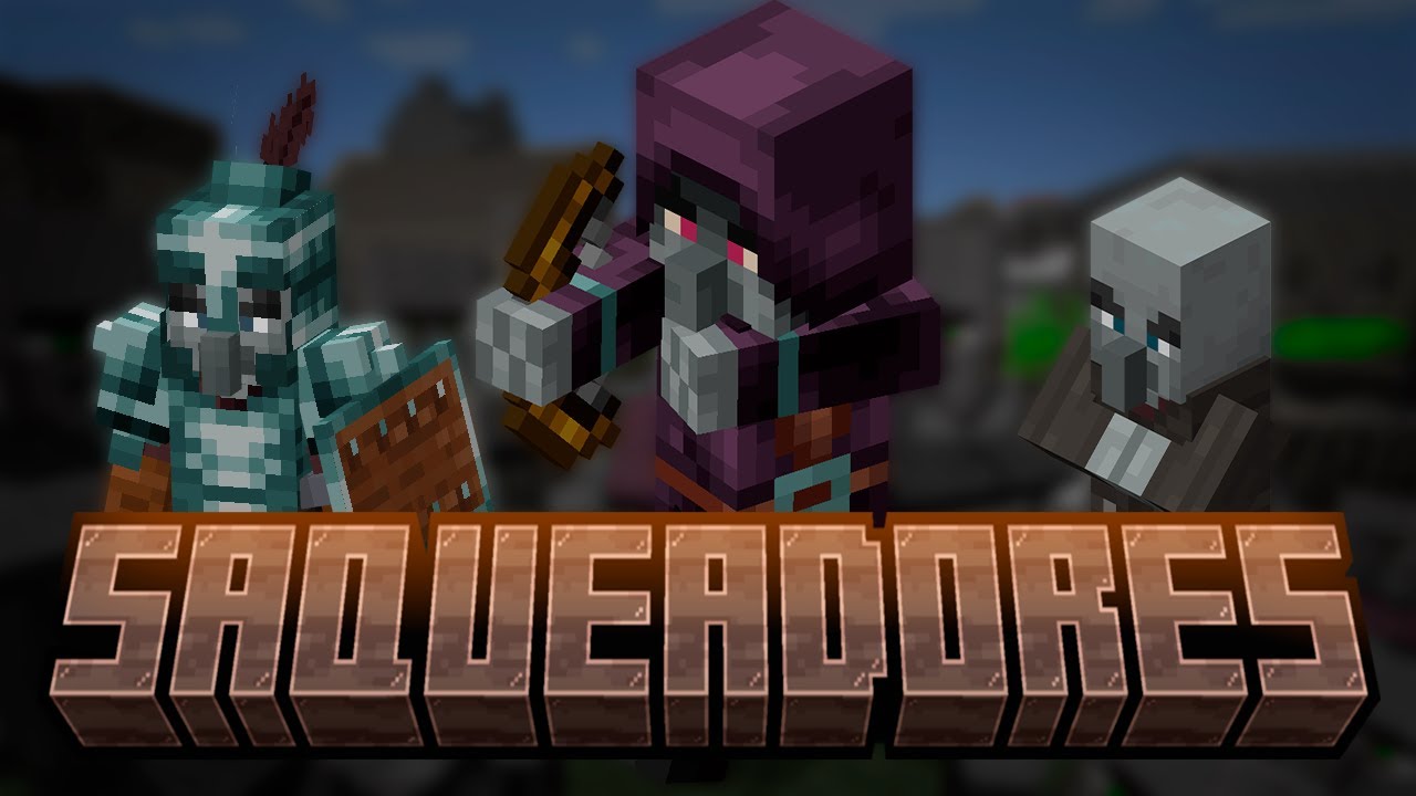 Todo sobre: los Saqueadores (o illagers) en Minecraft ⚔️