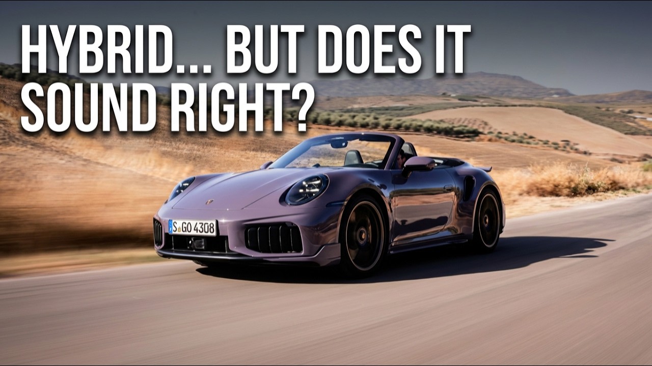 Сравнение Porsche 911 Turbo S Cabriolet 2026 и Carrera GTS Hybrid – звук выхлопа и ходовые качест...