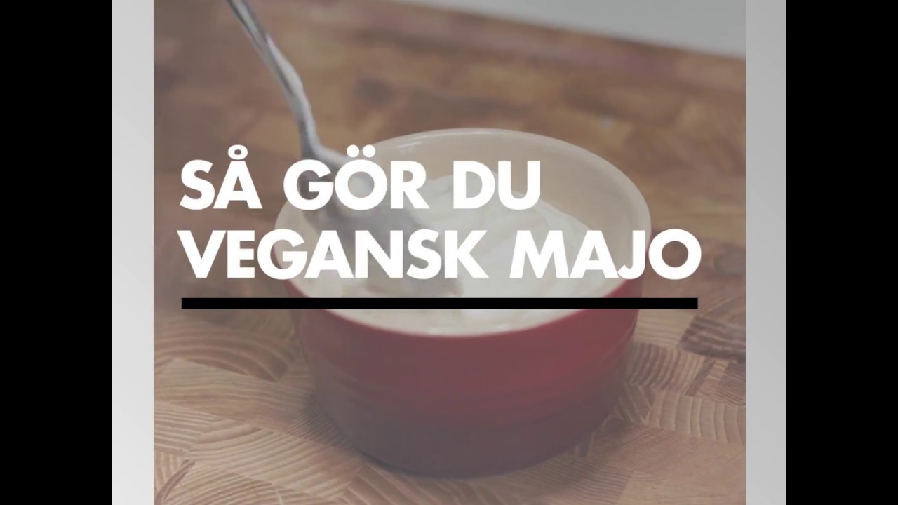 Vegansk majon&auml;s