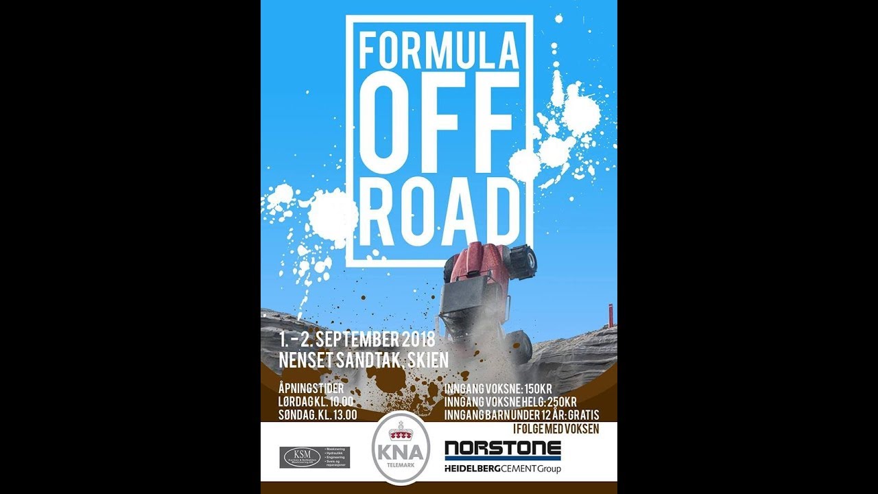Formula offroad KNA Telemark 2018