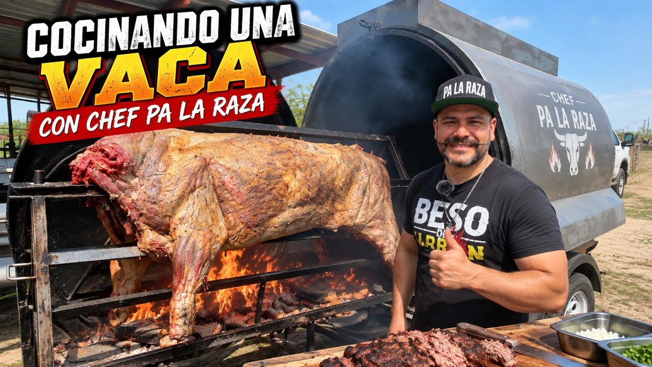 Cocinando una VACA entera con Chef pa'la raza!!!