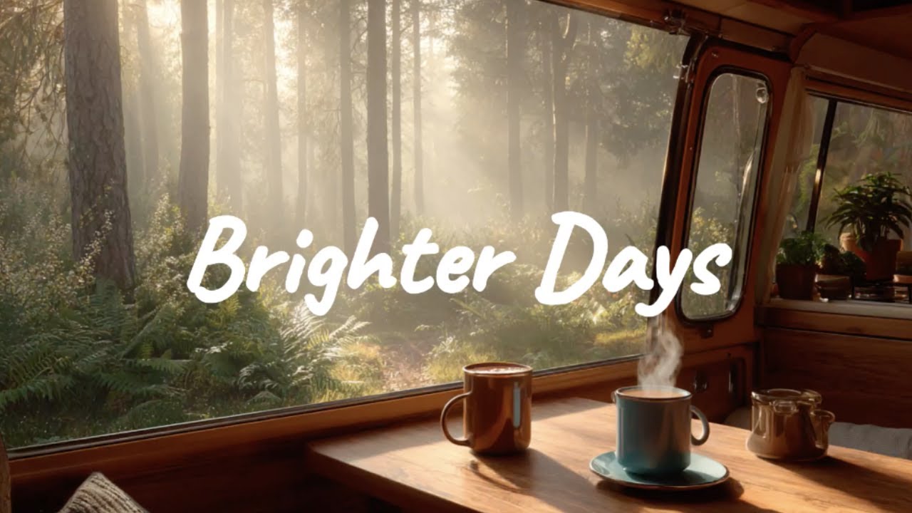 Brighter Days ☀️☕  & Vanlife | Calm Indie Folk, Lofi & Acoustic Mix for Studying, Working & Relaxing