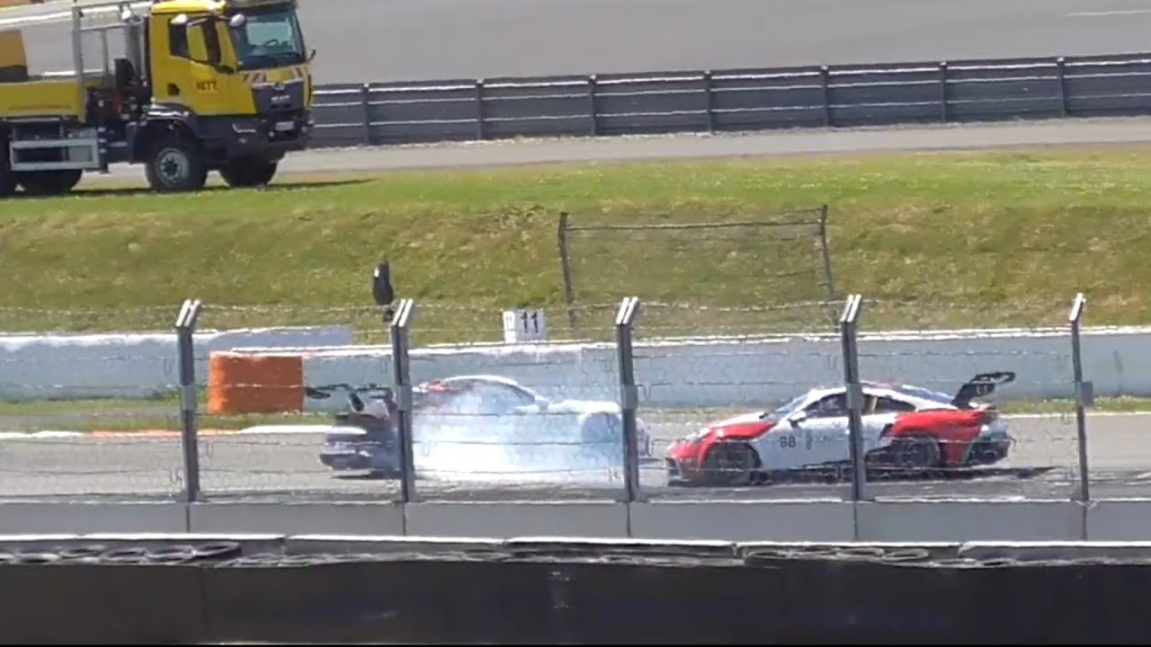 Porsche Sprint Challenge Deutschland Nürburgring 2025 Crash, Battles & Action