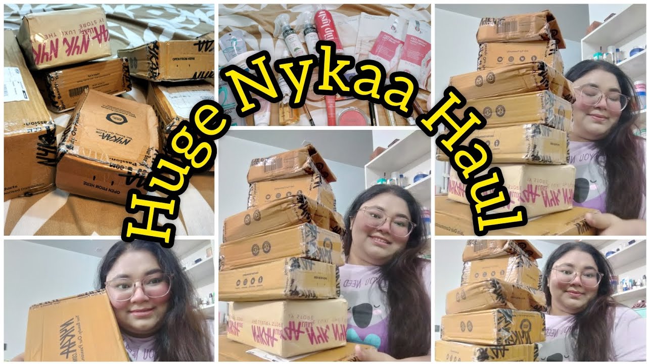 Huge Nykaa Haul Worth 12k 😱💝|| Latest Makeup and Skincare Unboxing🌸