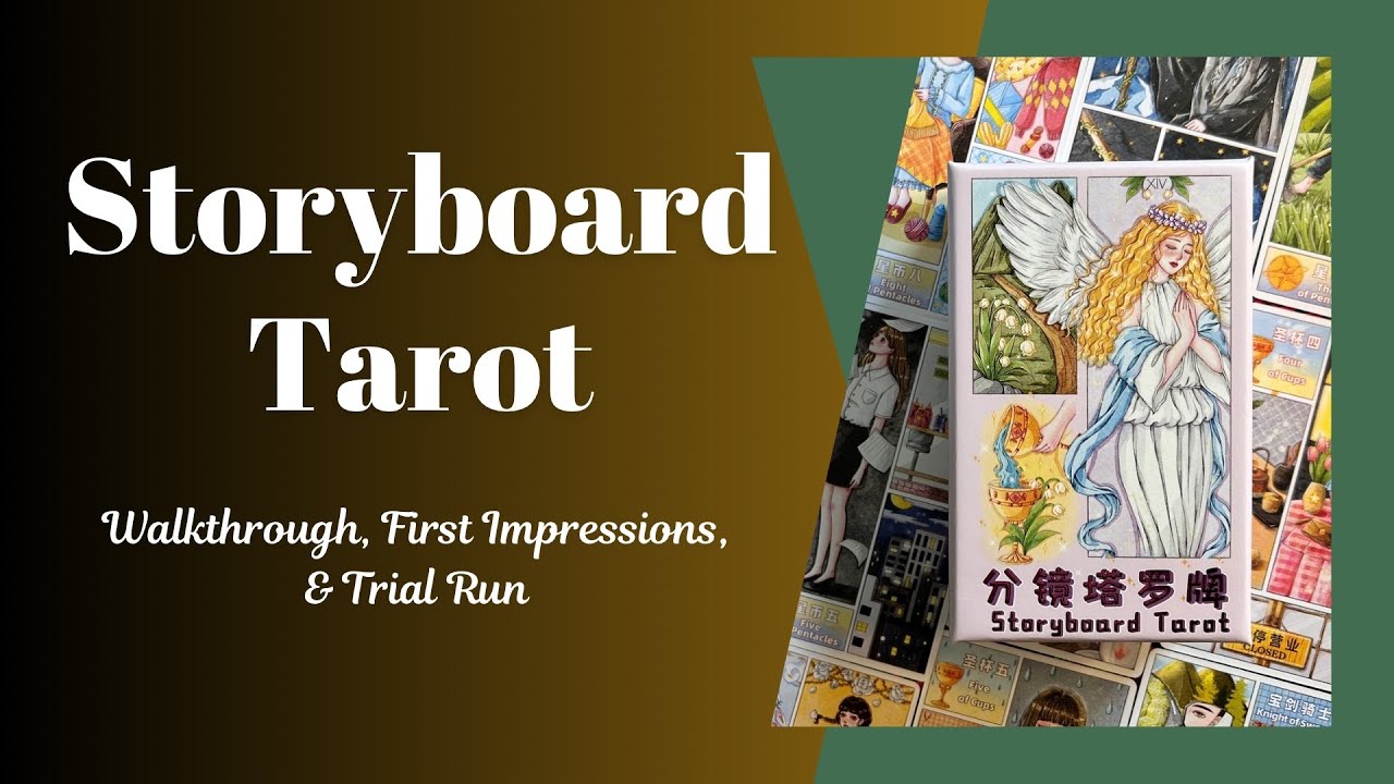 Storyboard Tarot | How intriguing!! | Walkthrough, First Impressions + Trial Run
