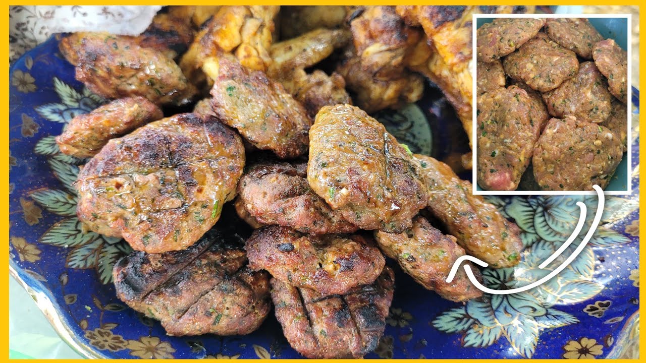 BBQ GEHAKT | MAROKKAANSE MANiER | KEBAB | GEGRiLDE GEHAKT | GOURMET | RECEPTEN OUM YOUNES #157