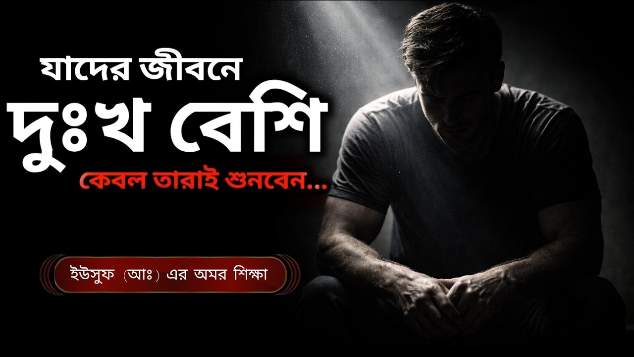গ্যারান্টি দিচ্ছি এটা আপনার জীবন পরিবর্তন করে দেবে - ইউসুফ আঃ এর অমর শিক্ষা - Motivational Speech